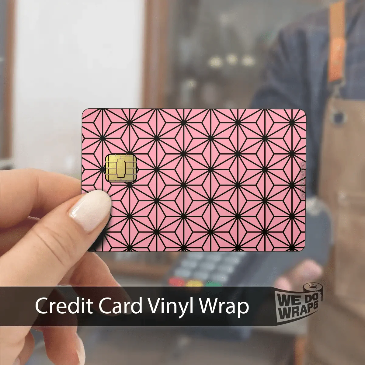 Geometric Hex | NFC Key Card Wrap