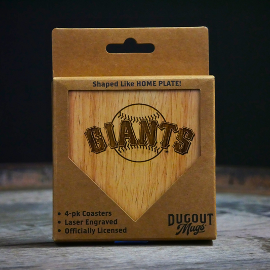 San Francisco Giants Dugout Mug® | Wood Coaster