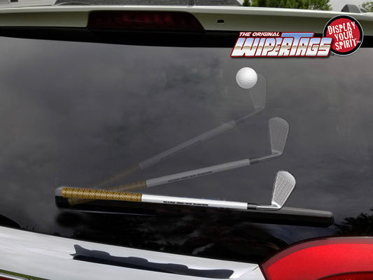 Golf Club and Ball WiperTag