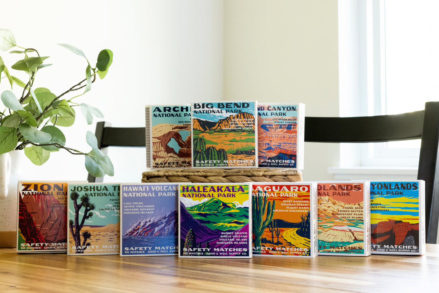 Arches Vintage National Park Cabin Matches