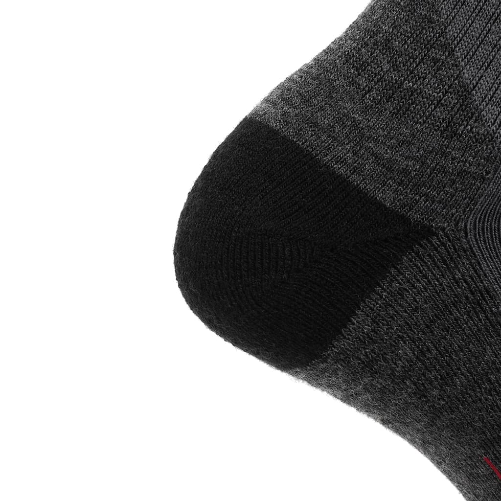 3 Pack Graphite - Hike Crew Midweight Merino Wool Sock