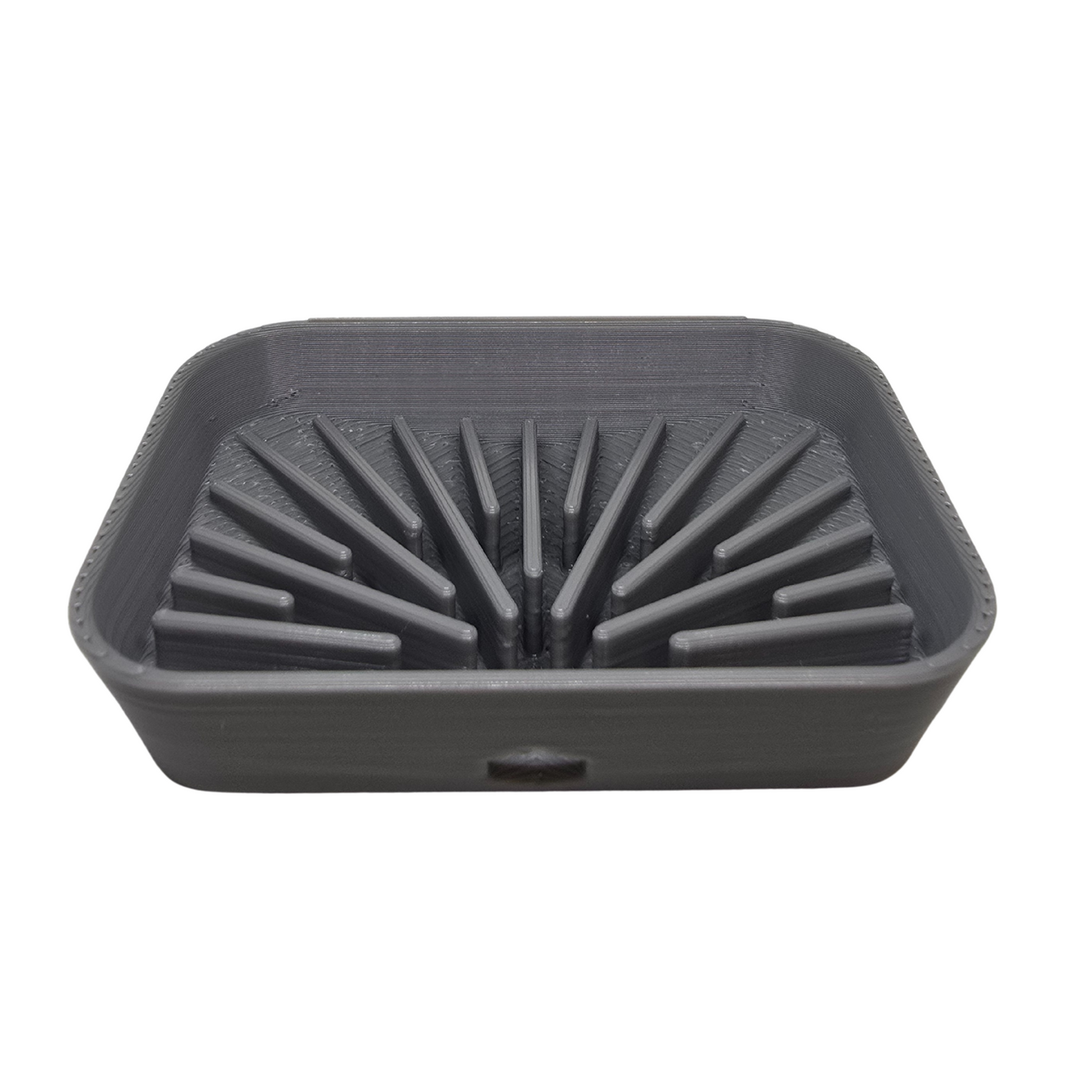 Tactical Soap Saver Soap Dish 1-Piece Gray