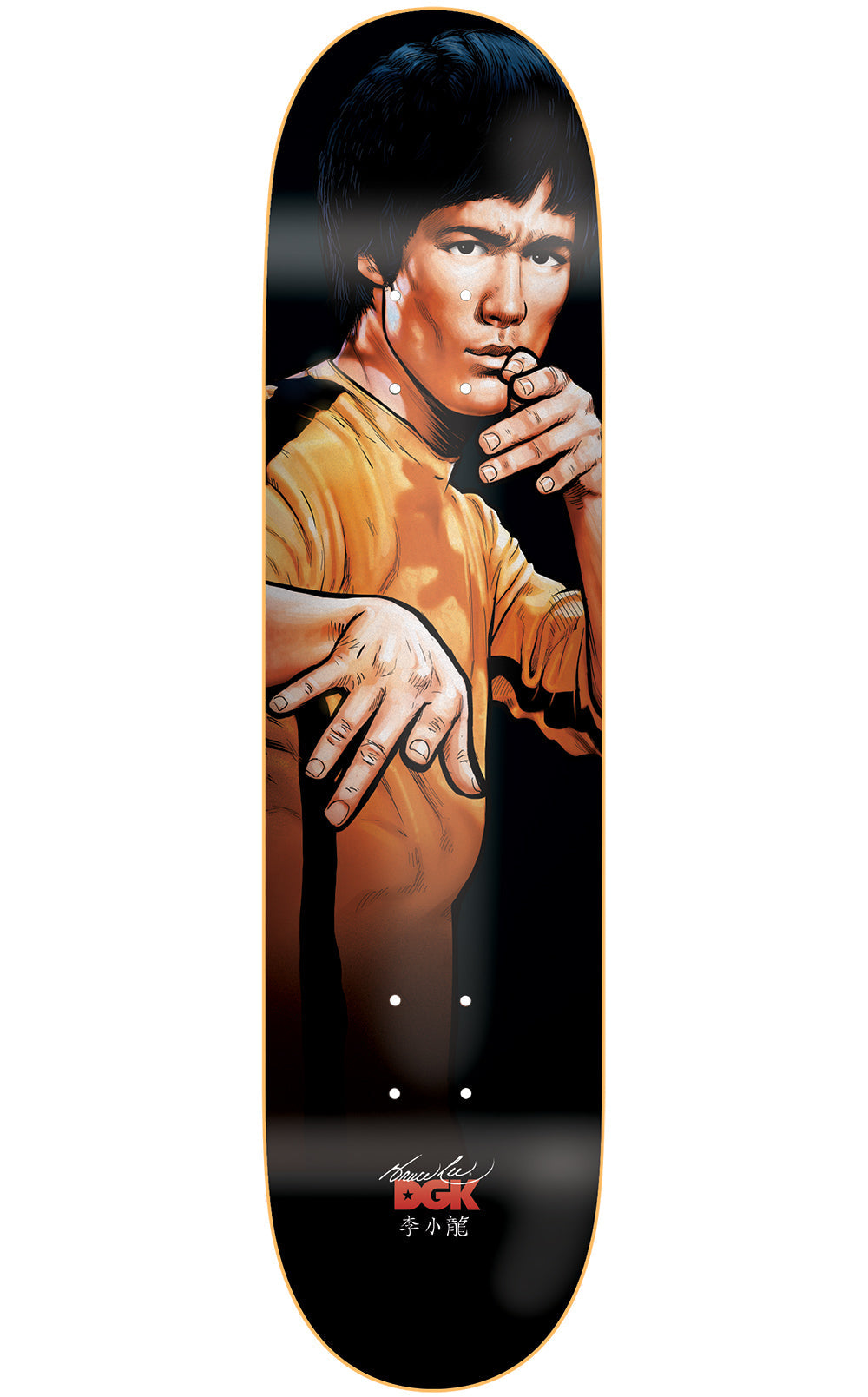 DGK x Bruce Lee Dragon Lee Lenticular Deck - 8.0" Multi