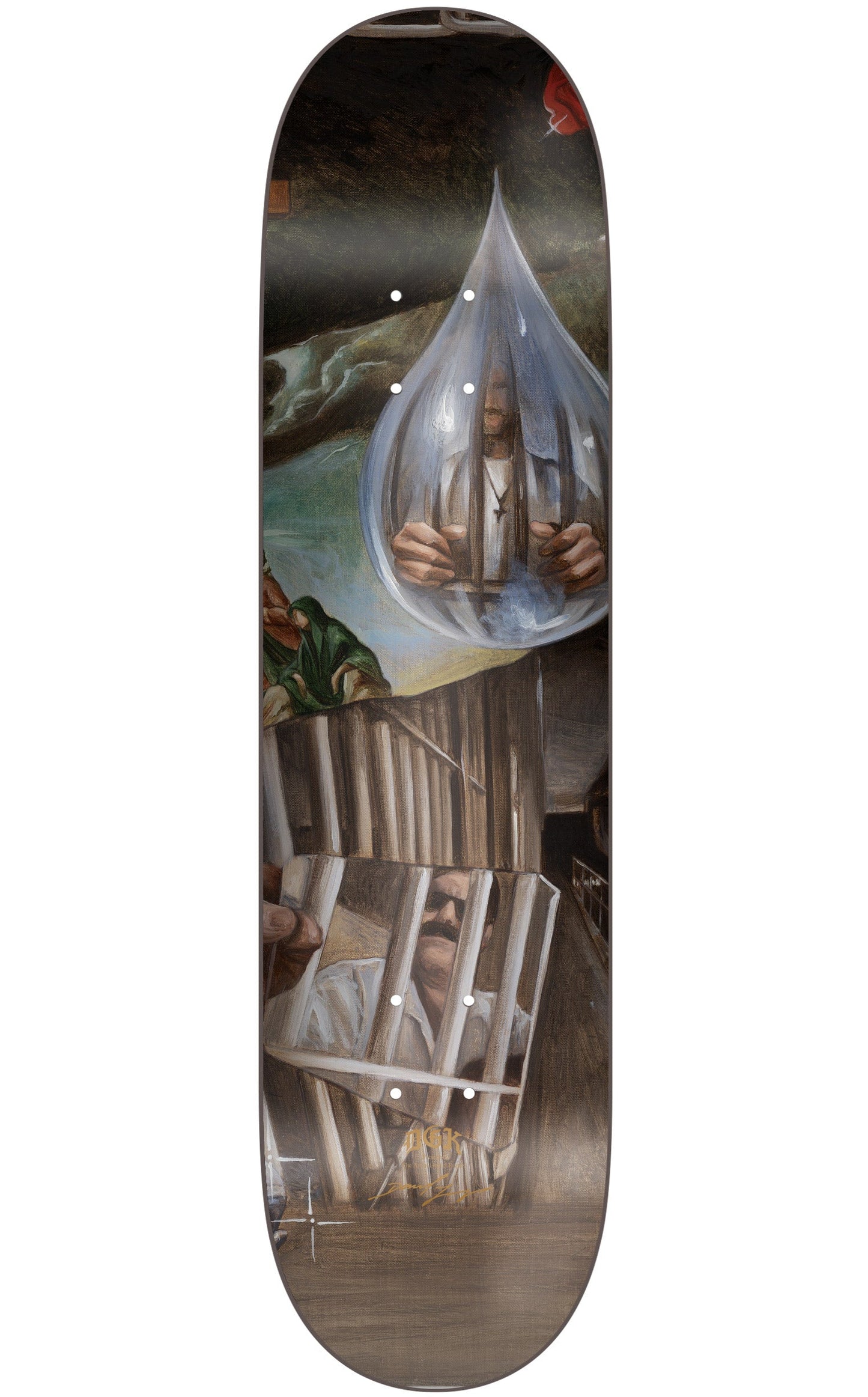 DGK x Godffiti No.4 Skateboard Deck - 8.25″ Multi