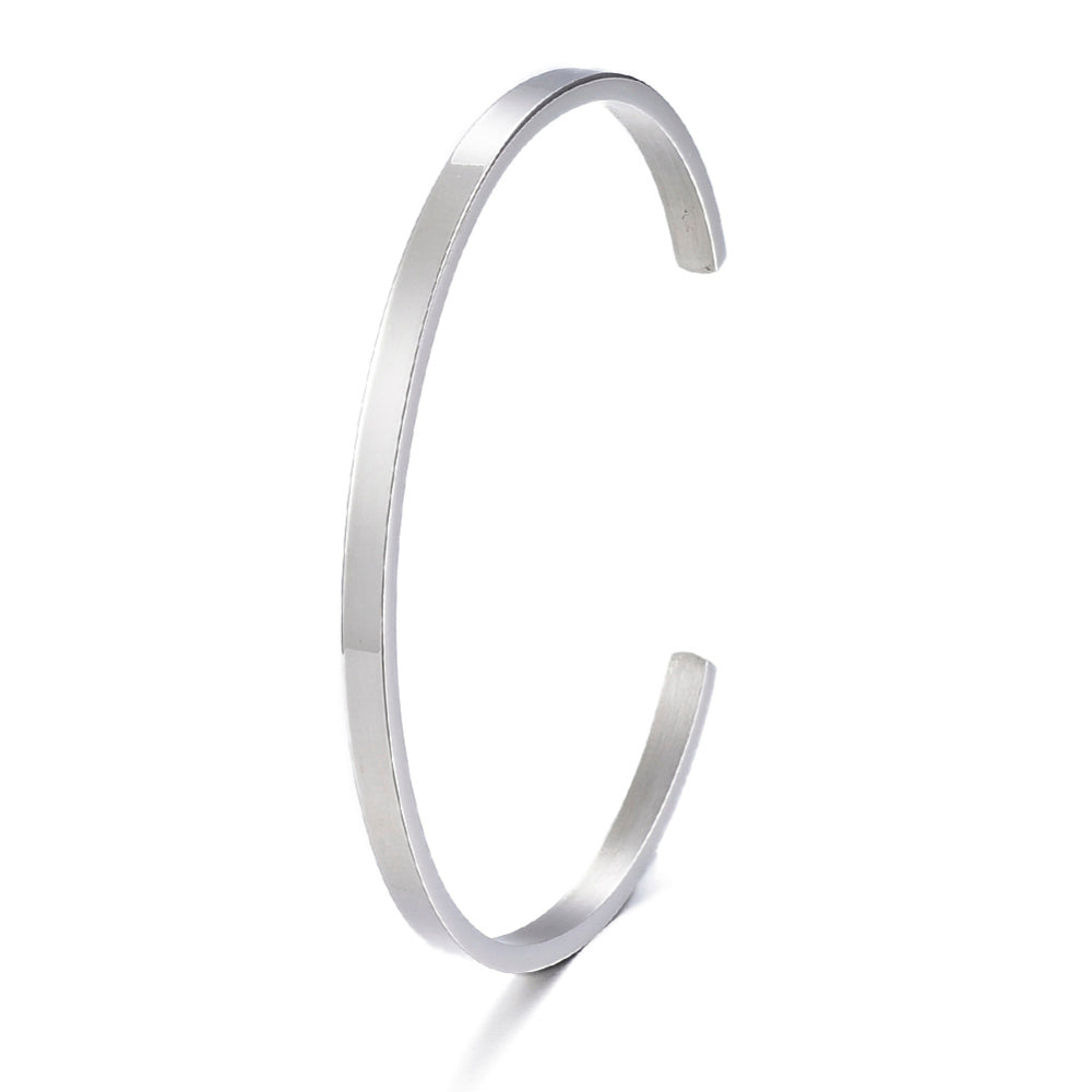 HEMSWORTH - Simple Cuff Accent Bracelet