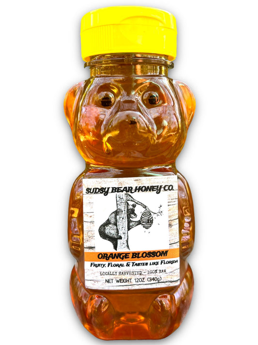 12oz Honey Bear - Florida Orange Blossom