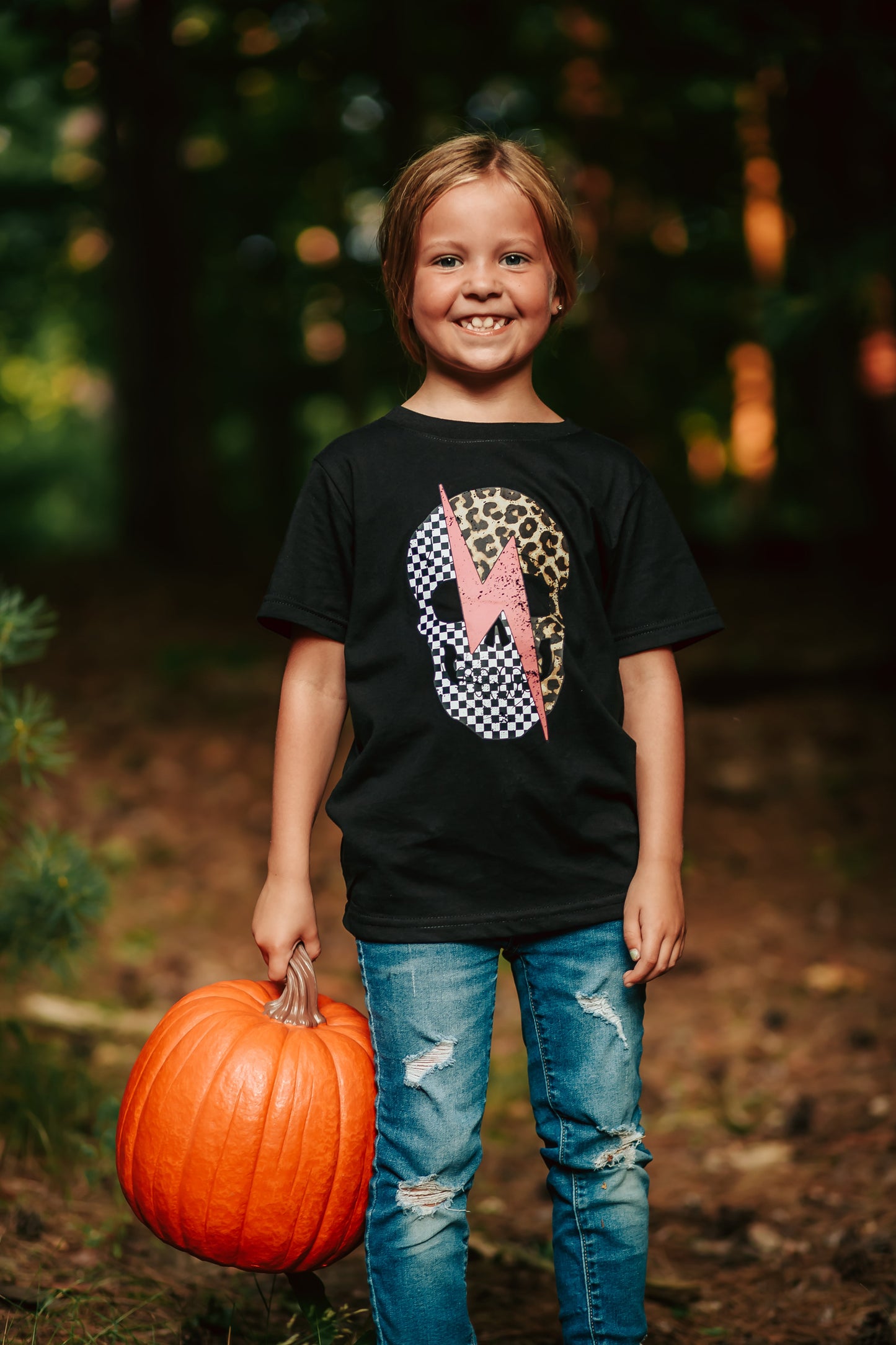 Leopard Skelly Infant/Toddler T-Shirt