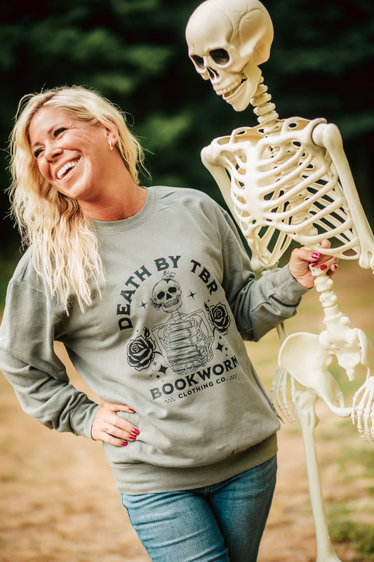 Death By TBR Crewneck Sweatshirt