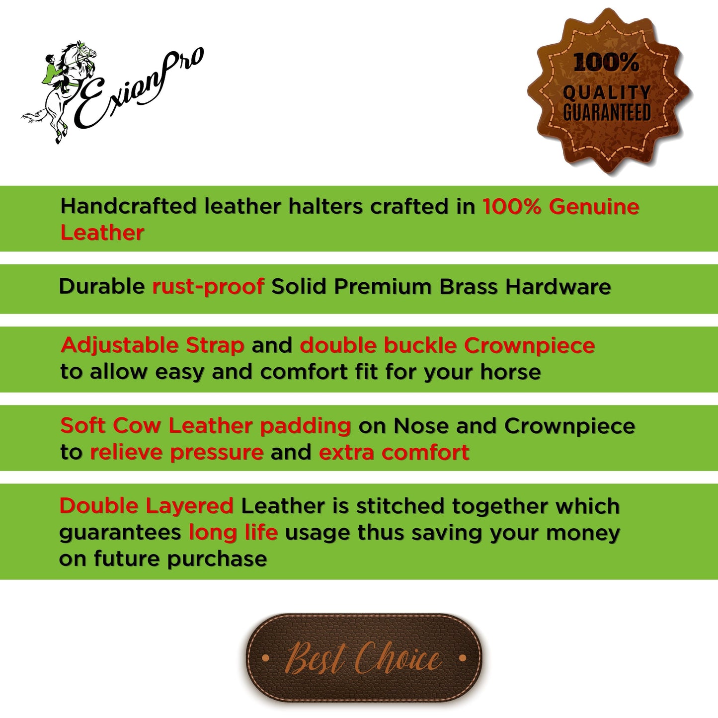 ExionPro Duo-Tone Halter - Blue