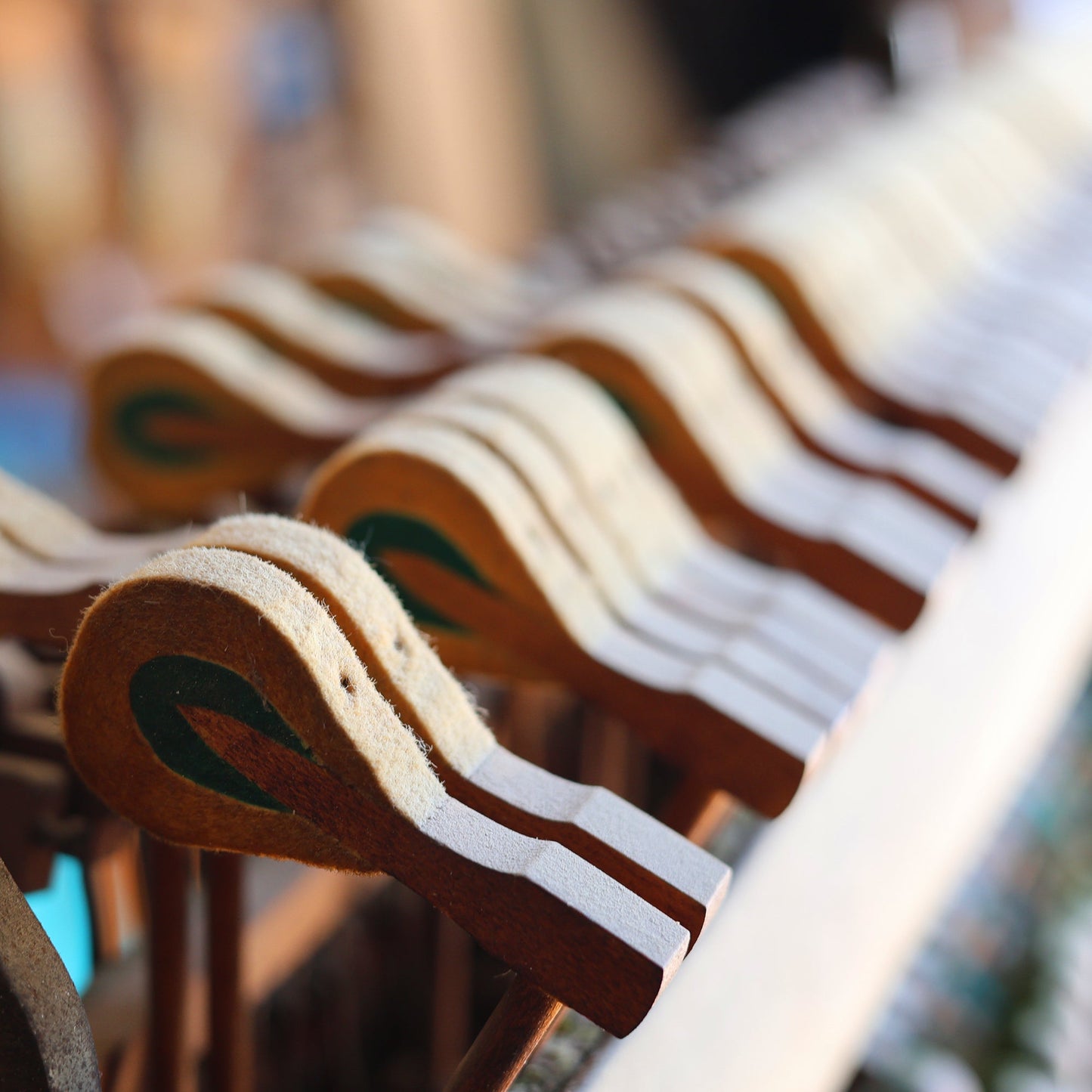 Reclaimed Piano Hammer Hearts