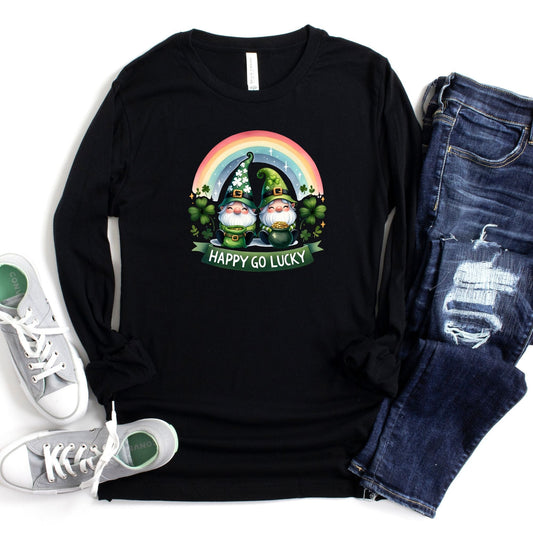 Happy Go Lucky Gnomes St. Patrick's Day T-Shirt