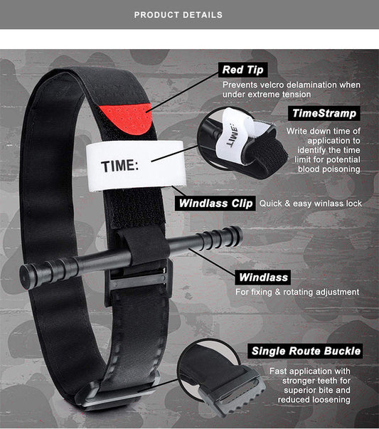 Tourniquet - Single Handed Application