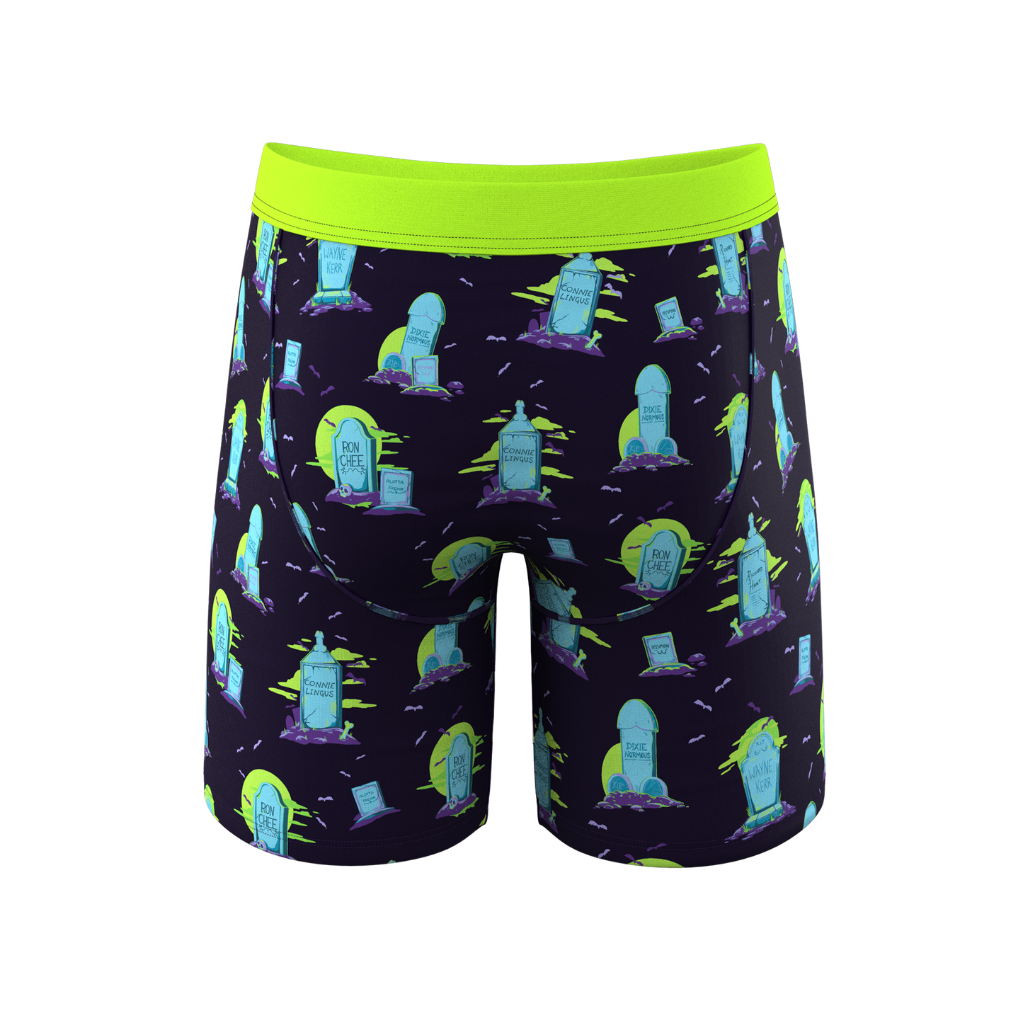 The Headstone | Tombstone Long Leg Ball Hammock® Pouch Underwear With Fly