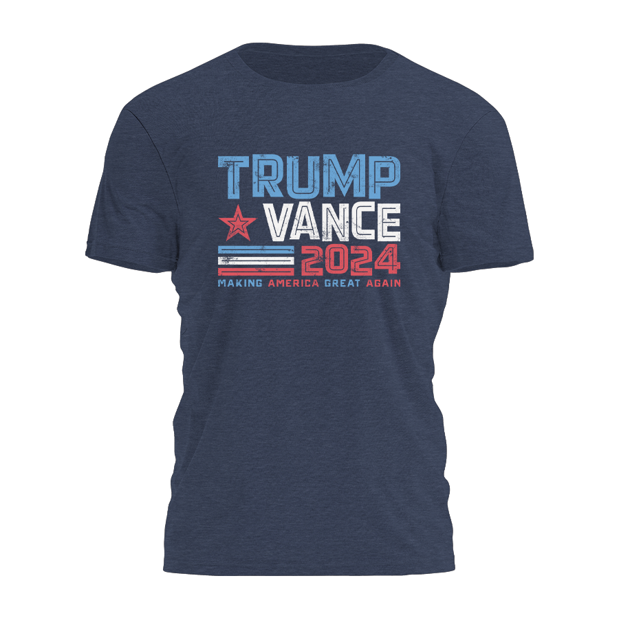 Trump Vance 2024 - Patriotic Tee - 2839