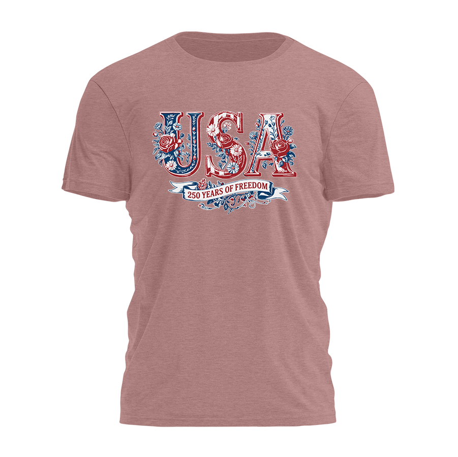 Floral 250th Tee - 4676