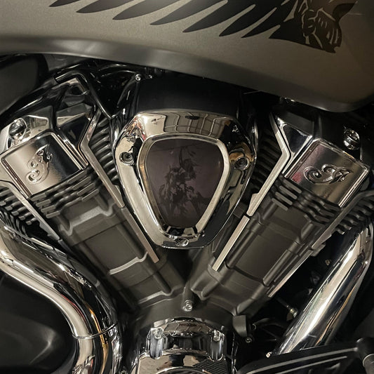 Powerplus V-Cover Decal - Horseback Spear