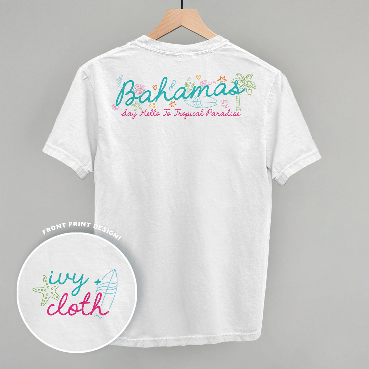 Bahamas Doodles (Back Print)