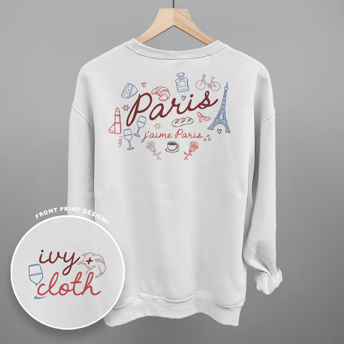 Paris Doodles (Back Print)