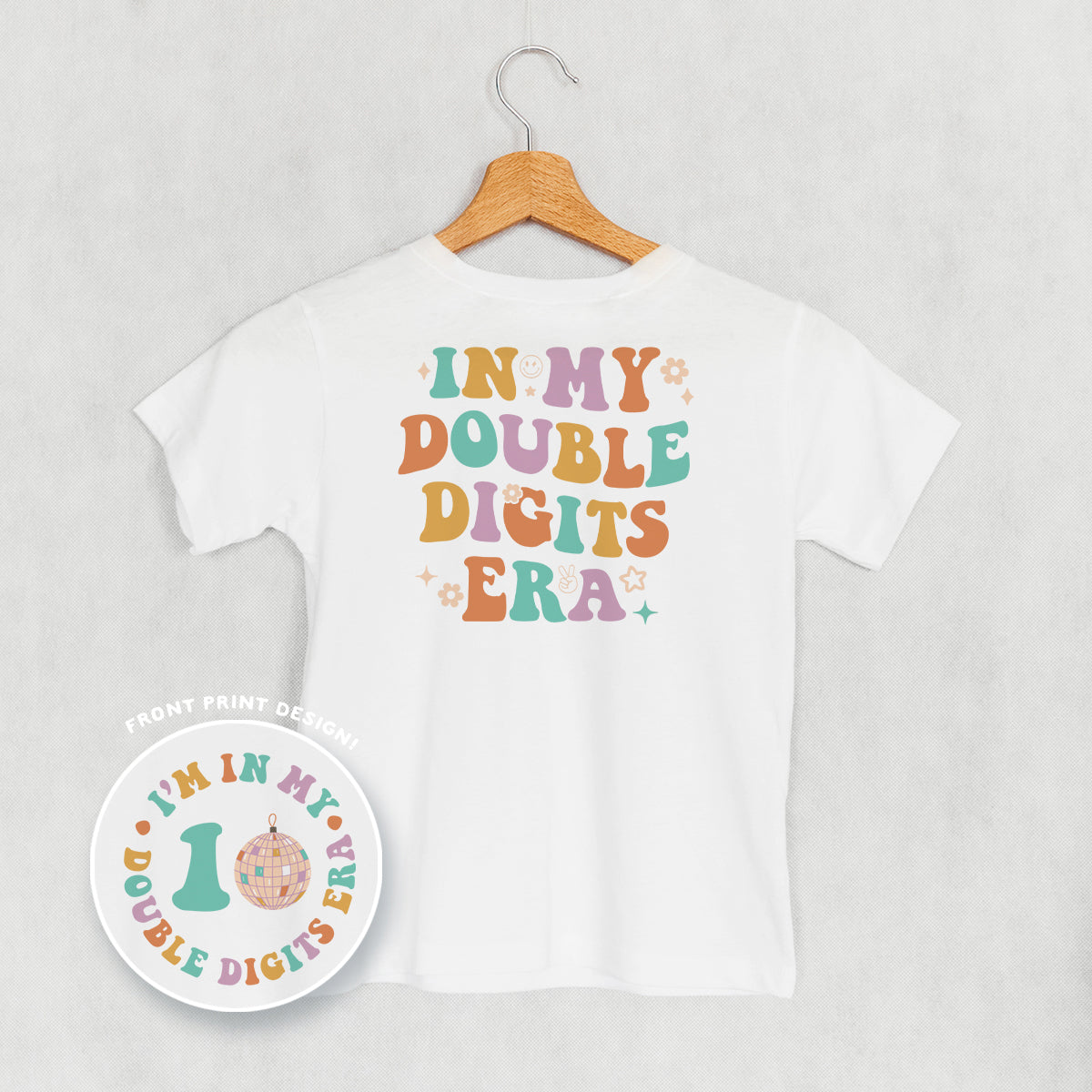 In My Double Digits Era (Kids Back Print)