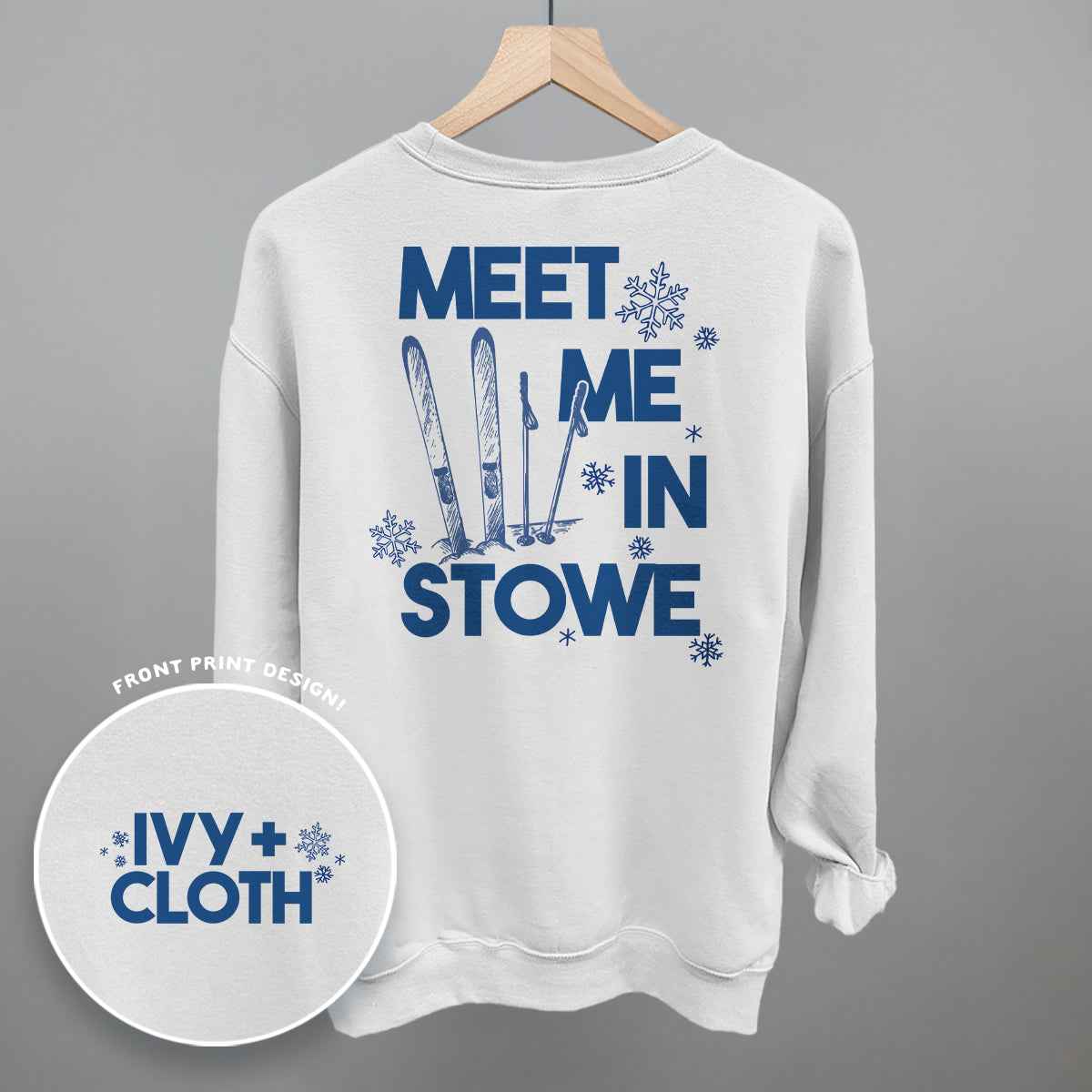 Meet Me In Stowe (Back Print)