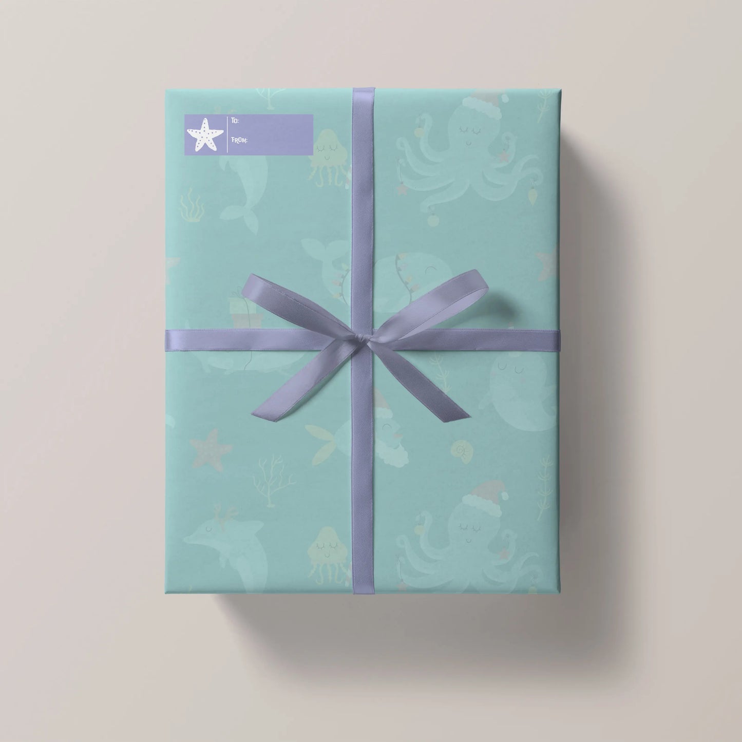 Island Time Holiday Tags (Sticker Sheet)