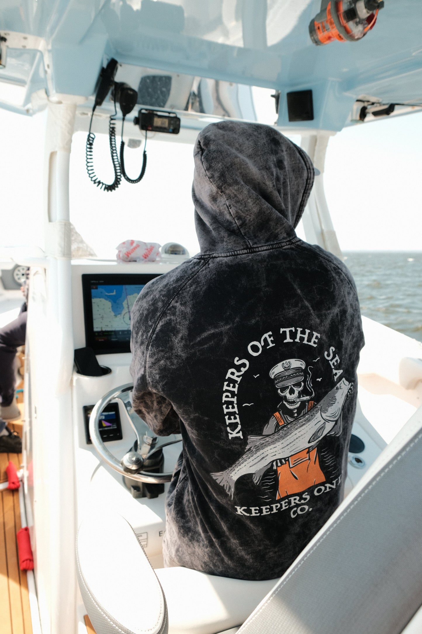 Bass Slayer Washed Hoodie