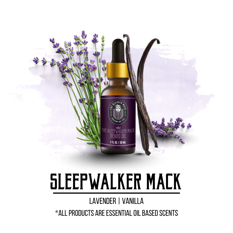 The Sleepwalker Mack Signature Beard Oil | Lavender • Vanilla