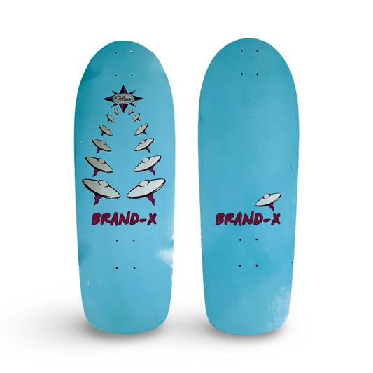 Mike Folmer Flying Saucers Limited Edition, HAND-PAINTED Deck 10"x30" (PRE-ORDER, APRIL 2027)