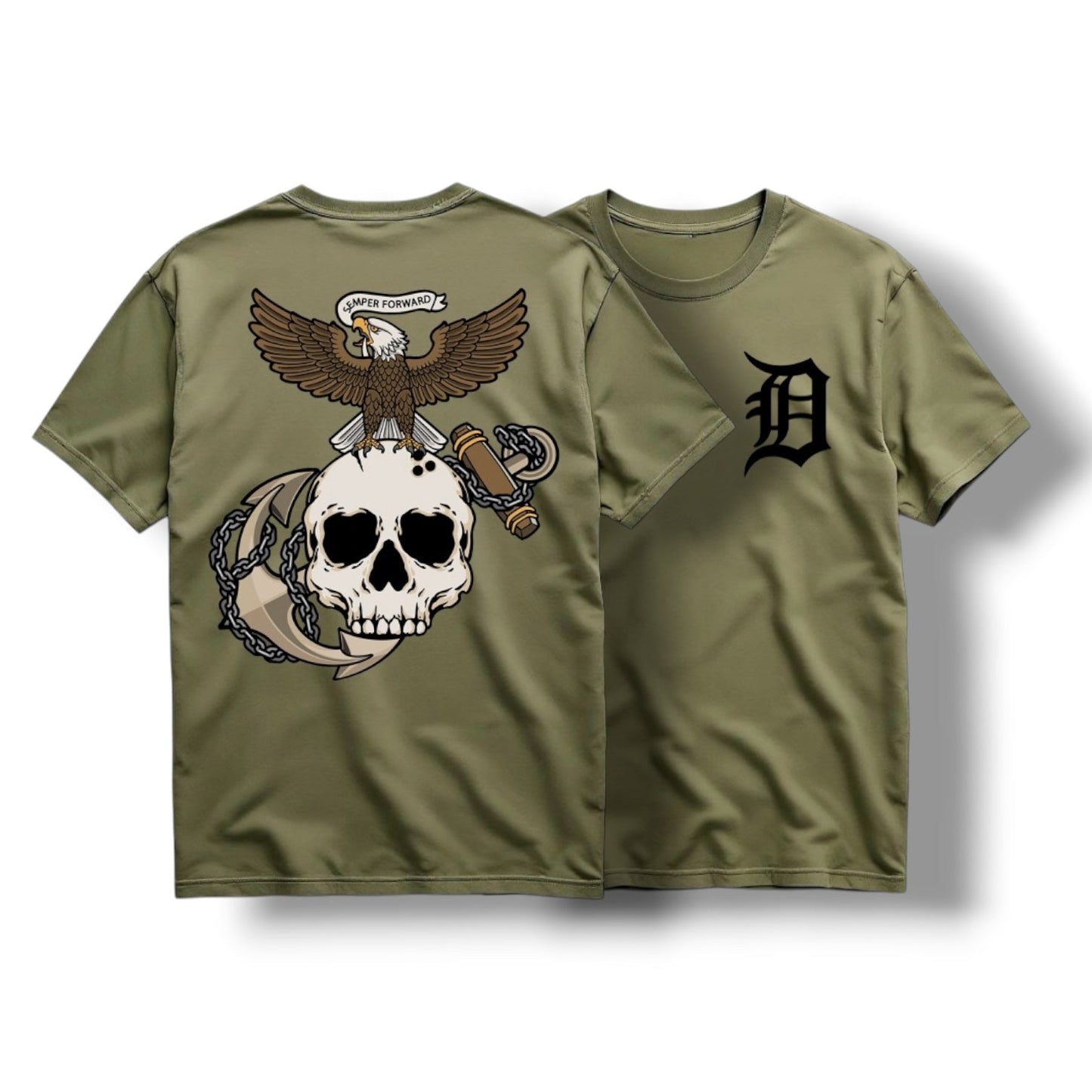 DA "ESA" TEE (MIL GREEN)