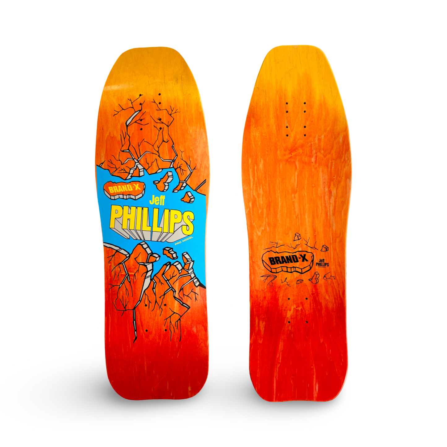 Jeff Phillips ‘Breakout-on-Devilman’ Rider Deck 10”x31” (PRE-ORDER, AUGUST)