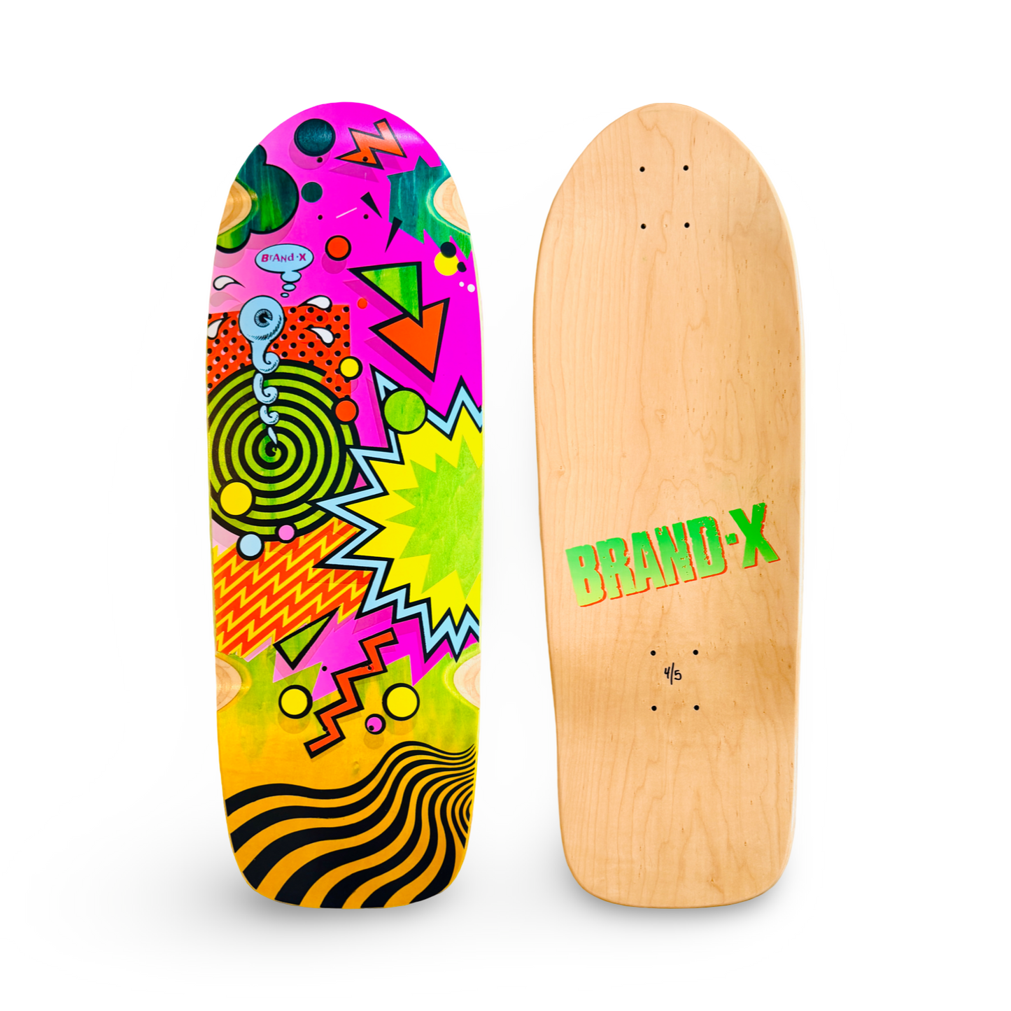 Weirdo 10"x30" Limited Edition HAND PAINTED Deck (1 of 5)
