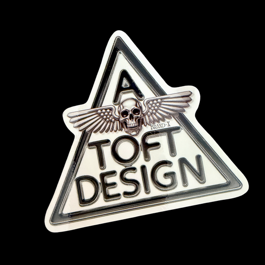 Brand-X Lonnie Toft Design Sticker 4.3"
