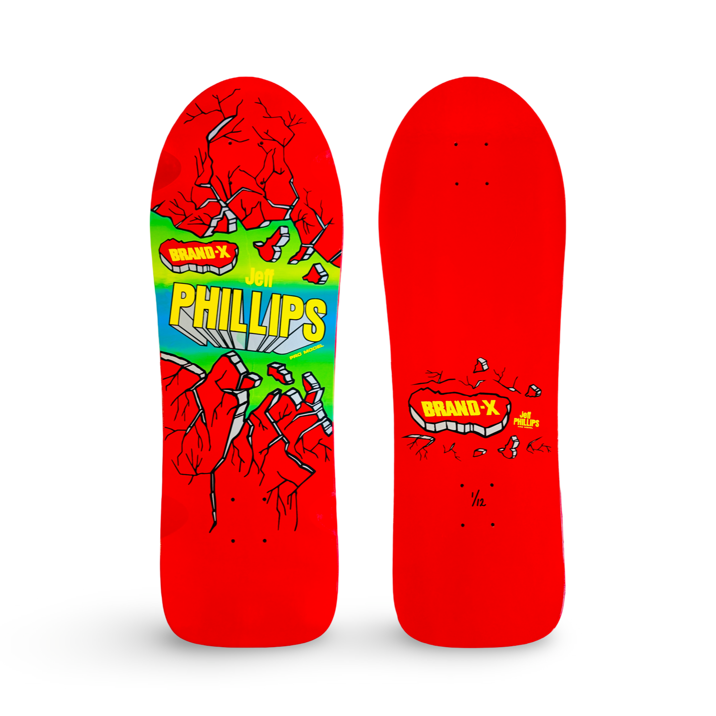 Jeff Phillips BREAKOUT Limited Edition Series, HAND-PAINTED Deck (1 of 12)