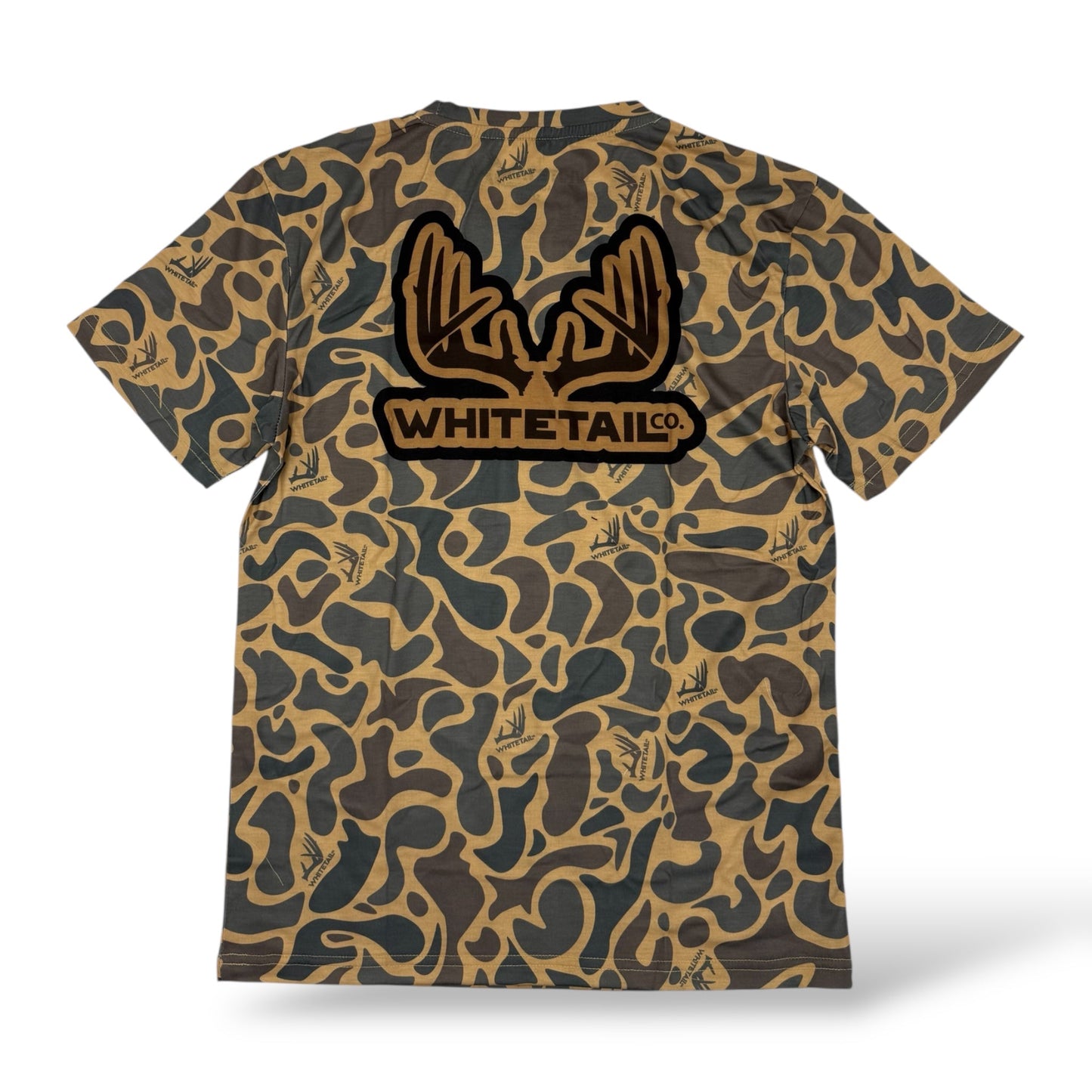 Whitetail Co. Old Duck Camo Faded Pocket Tee