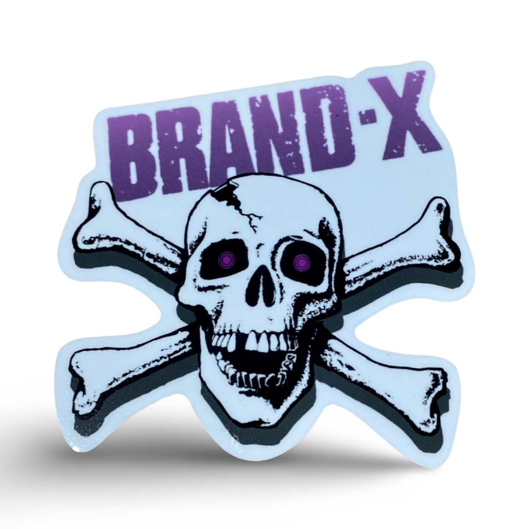 Brand-X Knucklehead Sticker 3”