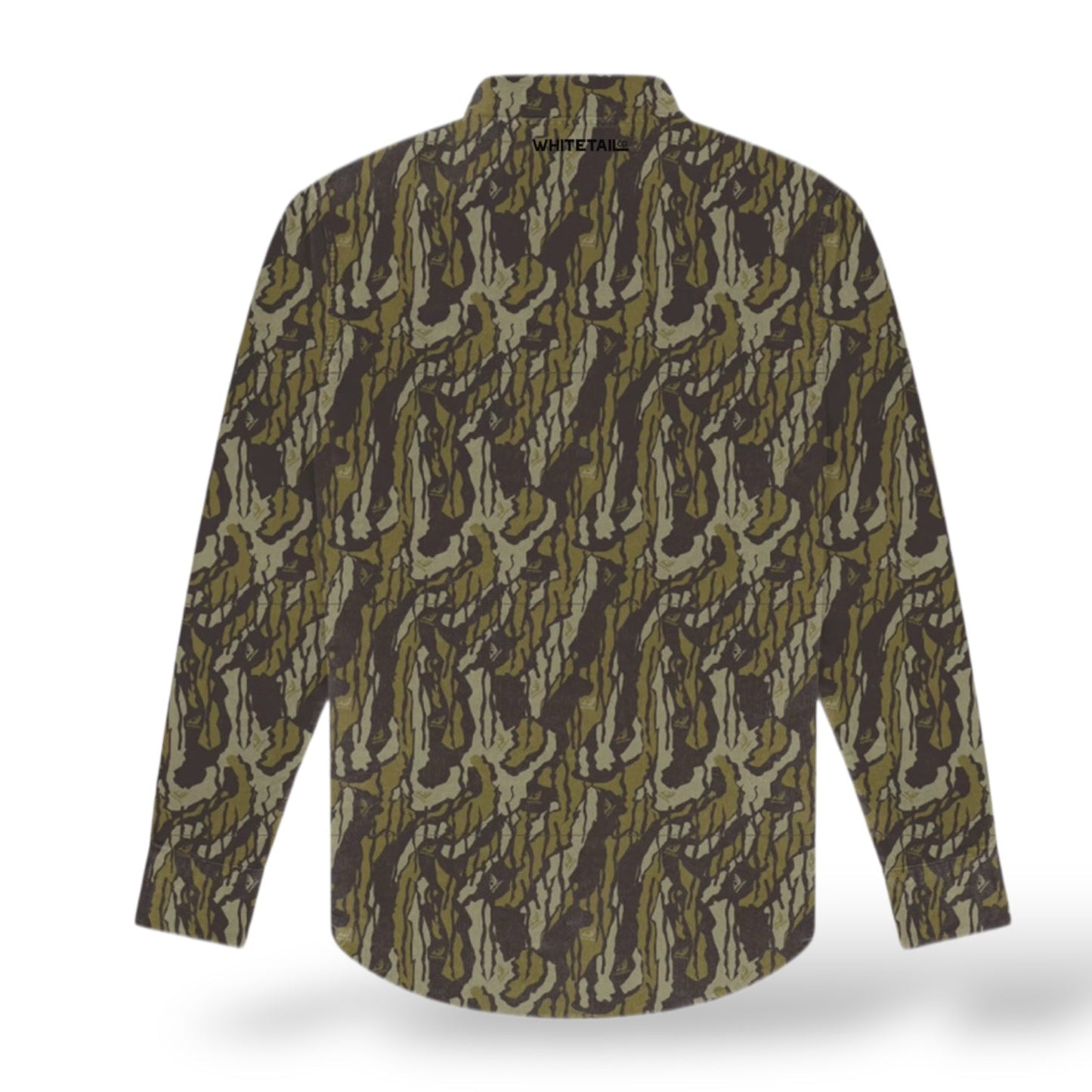 Coming Fall 26 Whitetail Co. Old Tree Bark Worn Corduroy Button Up