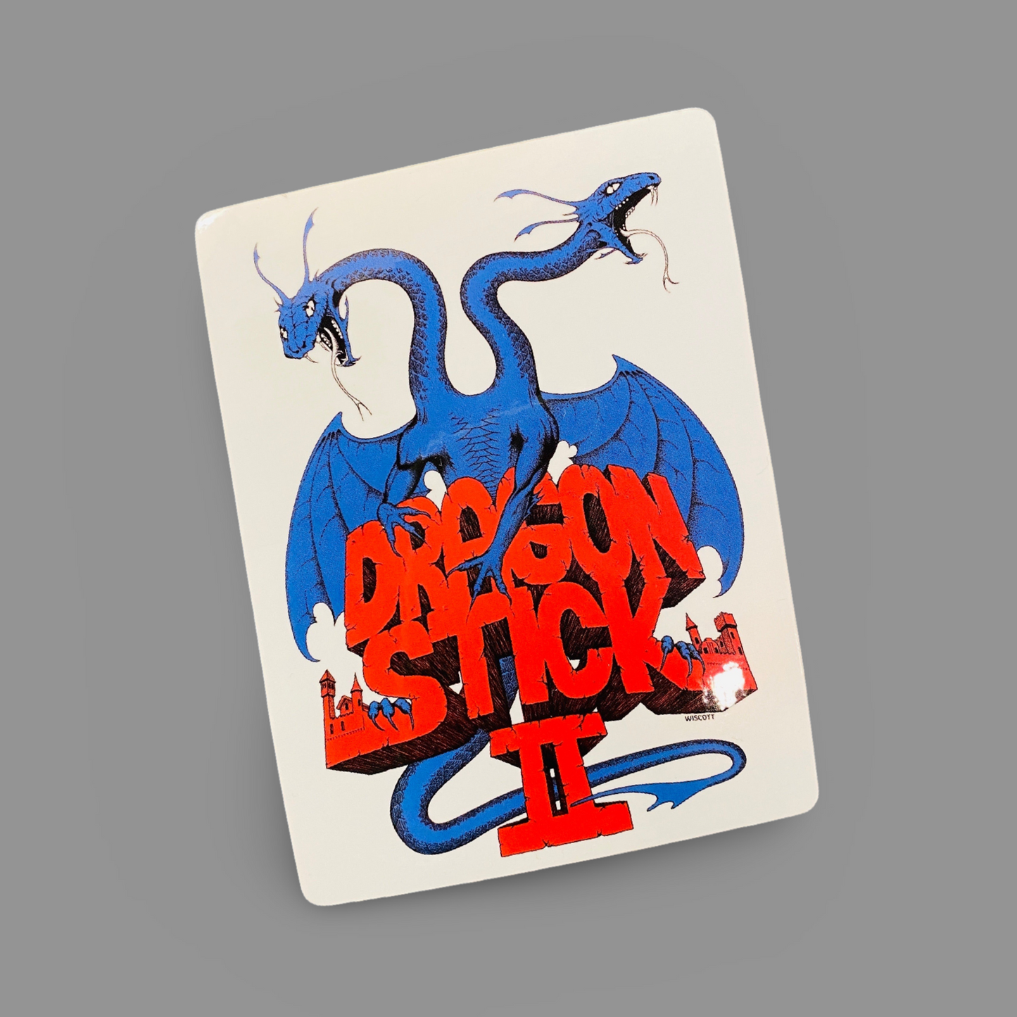 DragonStick II Sticker 3”