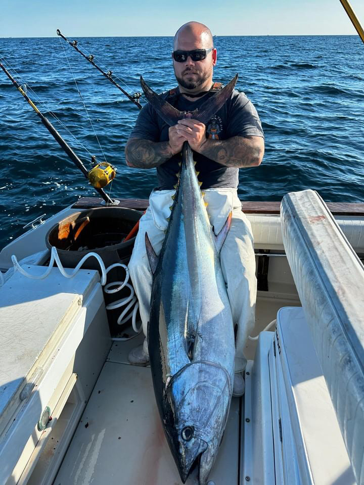 Tuna Slayer Black Washed Tee