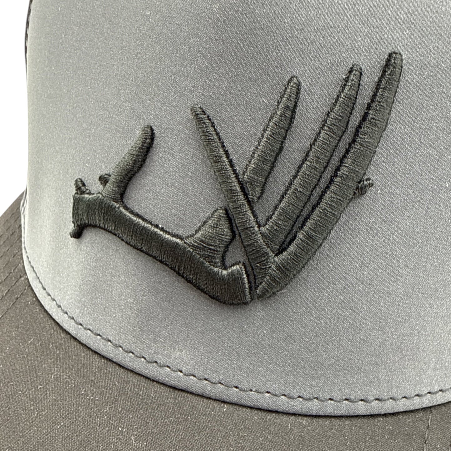 Whitetail Co. | Shed | Performance Die Cut | Grey/Black