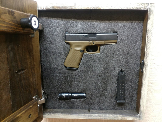 "Come and Take It" wall art box.
