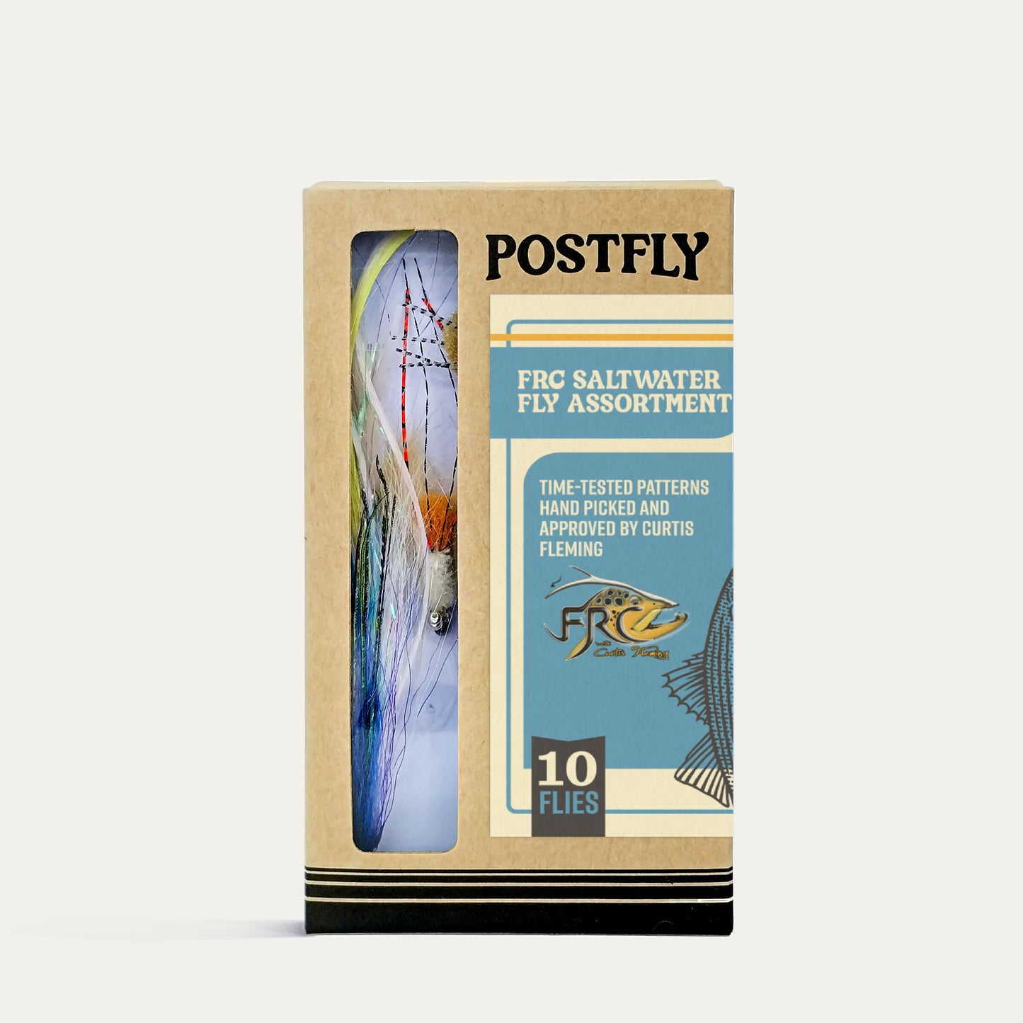 Fly Rod Chronicles Saltwater Fly Assortment - 10pk