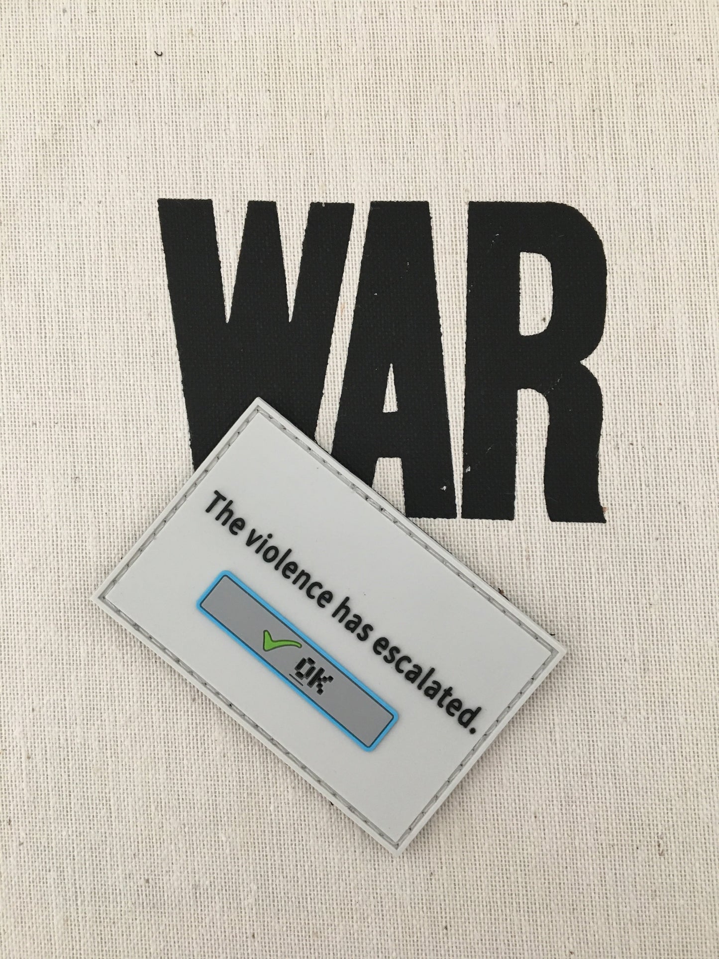 The Violence Has Escalated Morale Patch