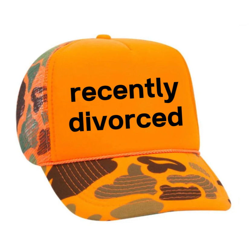Recently Divorced Trucker Hat