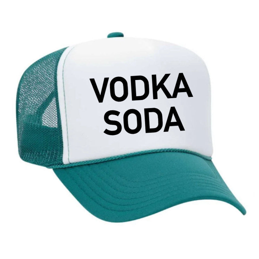 Vodka Soda Trucker Hat
