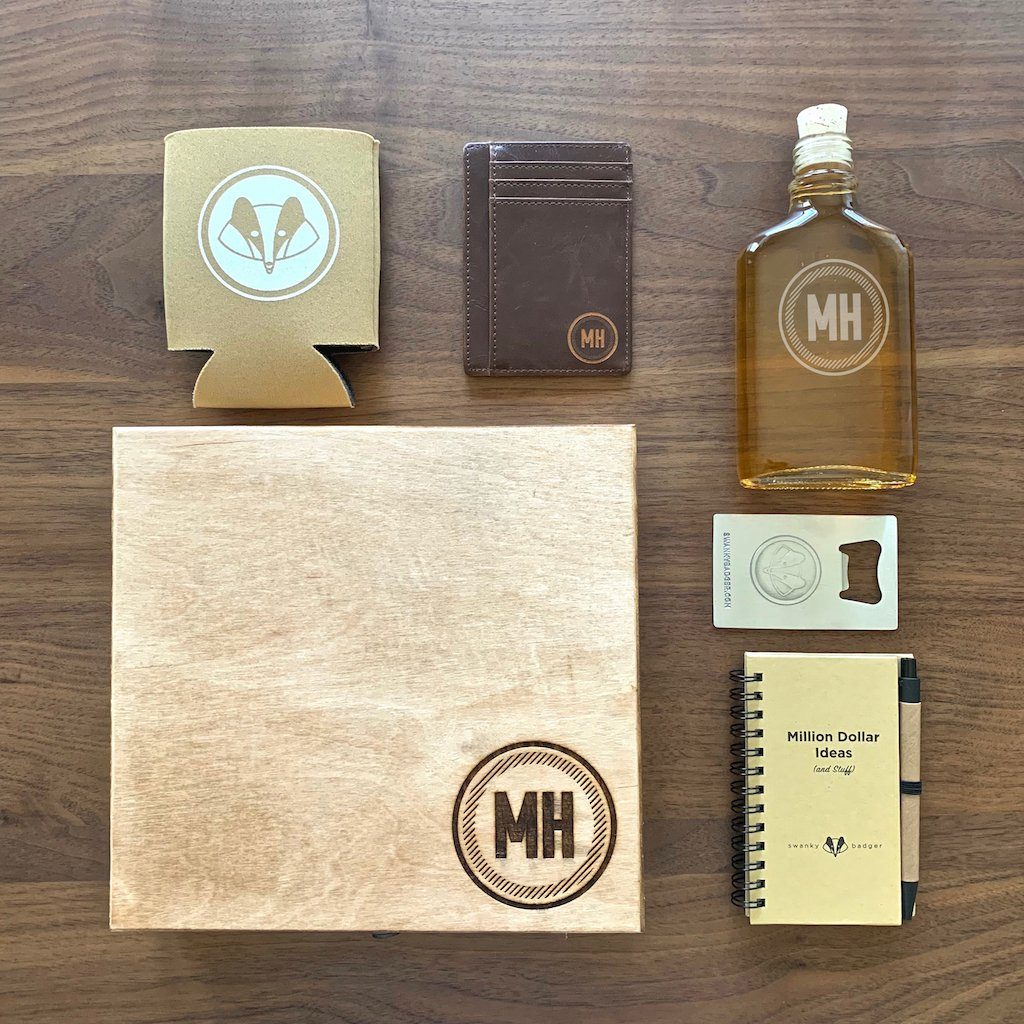Appreciation Gift Box // Circle Rustic #1