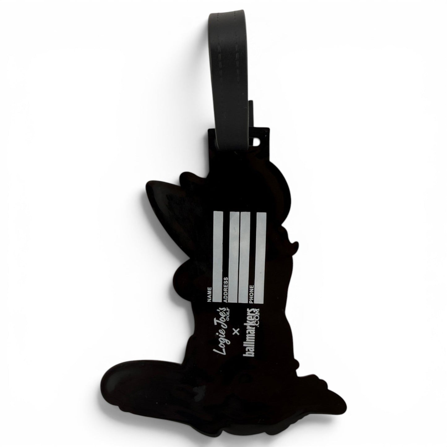 Giddy Up Cart Girl Clip-On Tag | Multi-Use Bag Tag, Travel Tag, Golf Accessory