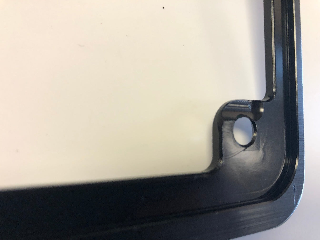 American Flag Thin Blue Line Billet Aluminum Motorcycle Frame