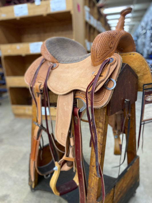 14.5" All Around Barrel Saddle