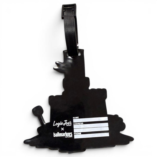 Sand Castle Clip-On Tag | Multi-Use Bag Tag, Travel Tag, Golf Accessory
