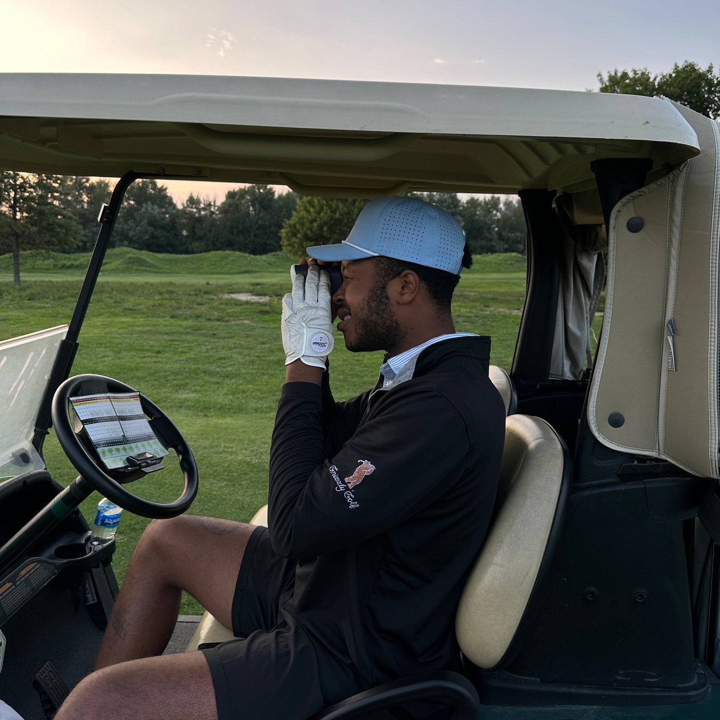 Quarter Zip Pullover - Black